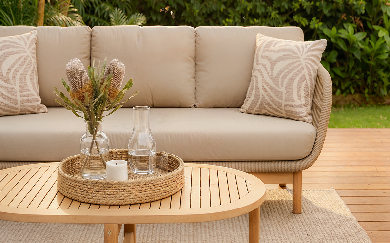 NOOSA OUTDOOR SOFA (NATURAL) - dt