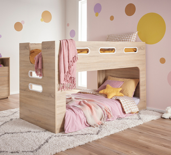 CABIN BUNK TWIN LIGHT OAK
