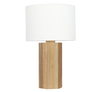 Abaka 26x43cm Natural Table Lamp