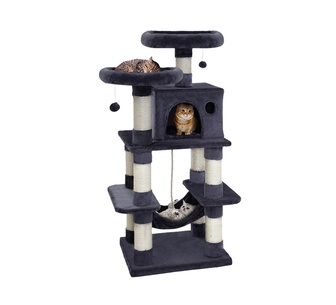 Agoo 145cm Grey Cat Tree