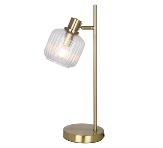 Akina 15x22x48cm Brass Table Lamp