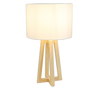 Aleena 25x45cm Natural Table Lamp