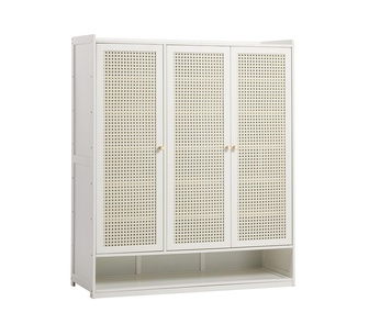 Aleria White Shoe Cabinet