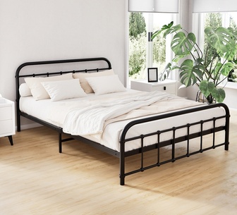 Alhambra Bed Black Double