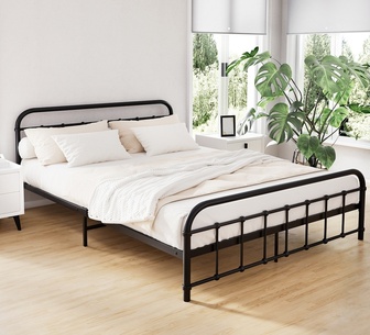 Alhambra Bed Black Queen