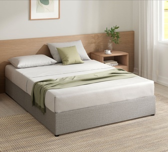 Alton Double Light Grey Gas Lift Bed Base