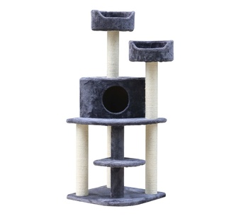 Alyana 126cm Grey Cat Tree