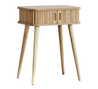 Cyran Bedside Table Natural