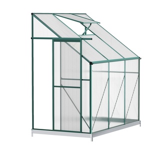 Amona 190cm x 210cm Aluminum Greenhouse