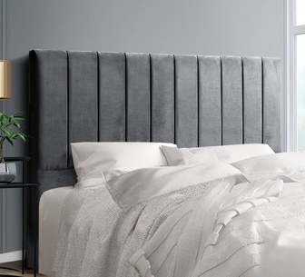 Andalio Bed Head Grey King