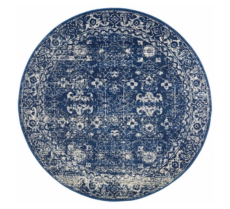 Anders 240x240cm Navy Round Rug