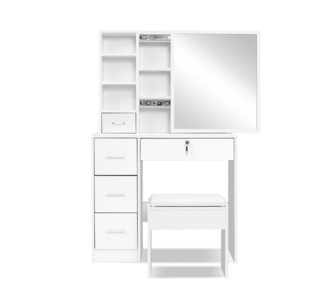 Apollo Dressing Table Set White