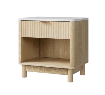 Arci Natural Bedside Table