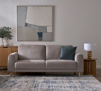 ARCHIE SOFA 3 STR DOVE