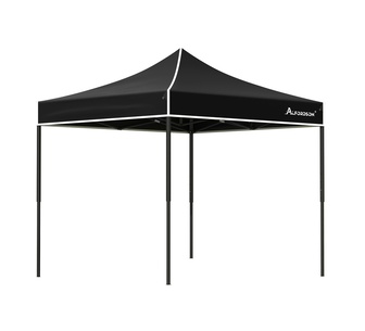 Aristella 3mx3m Black Outdoor Pop Up Gazebo