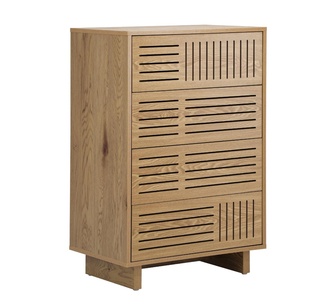 Arjun Natural Chest of 4 Drawers