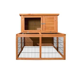 Arjon Brown Wooden Pet Enclosure