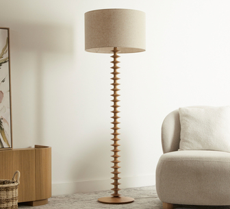 Armand 155cm Floor Lamp Natural