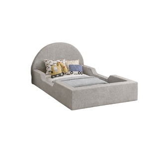 Artie Double Grey Compressed Bed Frame