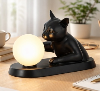 Arvo Black Table Lamp