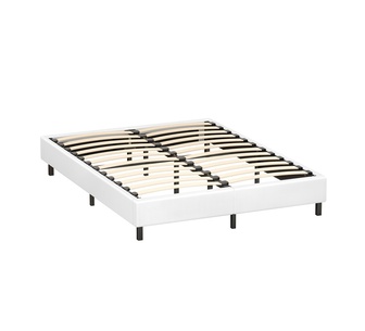 Ashe Queen White PU Bed Base