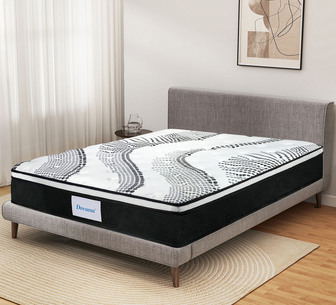 Azure 32cm Double Size 7 Zoned Pocket Spring Mattress