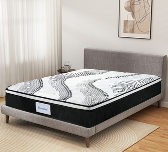 Azure 32cm Queen Size 7 Zoned Pocket Spring Mattress