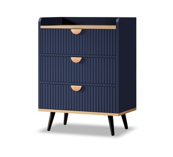 Baggins Blue Chest of 3 Drawers