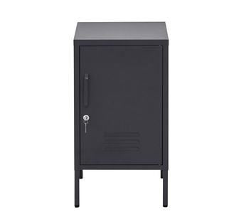 Bavin Black Bedside Table