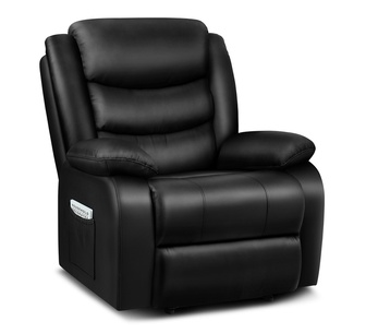 Baylee Black Recliner Armchair