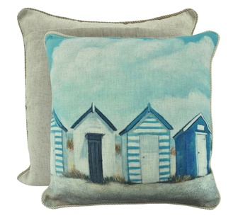 Beach You To It Linen Cushion