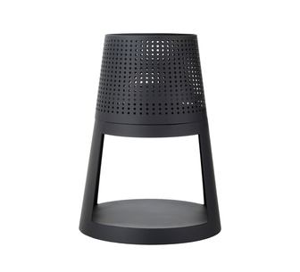 Blaze Black Fire Pit Deep Bowl Iron Outdoor Fireplace