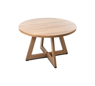 Blanche 120cm Round Natural Dining Table
