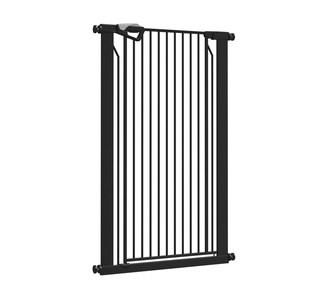 Blocca 120cm Black Retractable Pet Gate