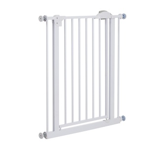 Blocca 78cm White Retractable Pet Gate