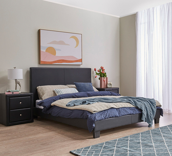 BONDI BED DOUBLE MK3 BLACK