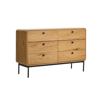 Bourke 6 Chest of Drawer Natural