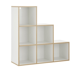 Boxen 6 Cube White Display Cabinet