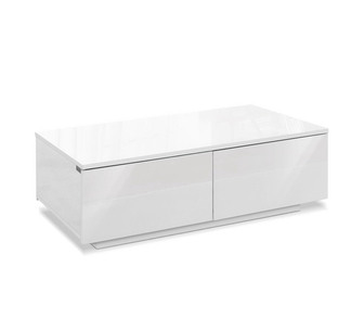 Brandi 4 Drawers White Coffee Table