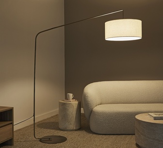 Brooklyn 180cm Floor Lamp Gold