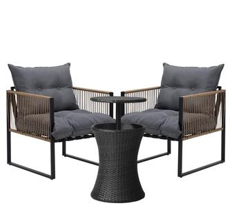 Bryston 3 Piece Outdoor Lounge Set