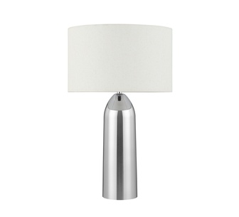 Callisto 49cm Silver Table Lamp