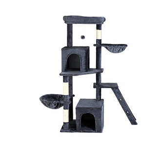 Cardo 138cm Grey Cat Tree
