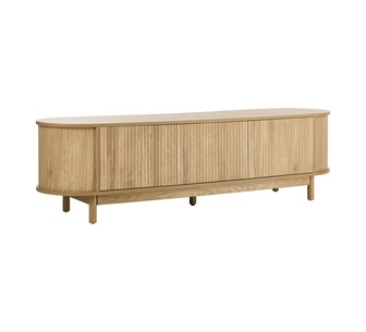 Cassey 160cm 4 Shelf Natural TV Unit