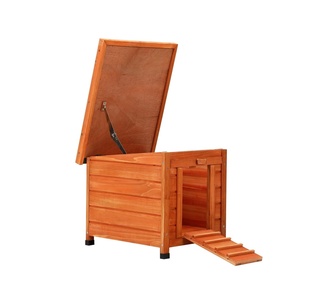 Caza 42cm Brown Wooden Chicken Coop Rabbit Hutch