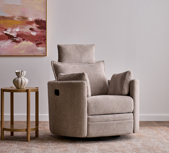 CUDDLE SWIVEL CHAIR 1 STR DOVE