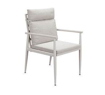 CAPELLA DINING CHAIR LIGHT GREY