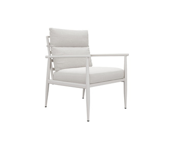 Capella Light Grey Outdoor Outdoor Sun Lounge