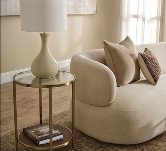 Celesta White Table Lamp