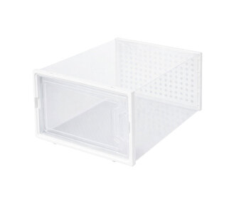 Celeb 12 Piece White Stackable Shoe Boxes